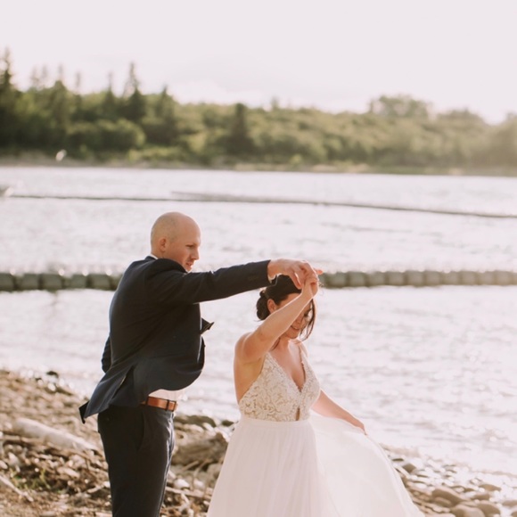 CUSTOM TRUVELLE SARA WEDDING DRESS - Picture 5 of 7